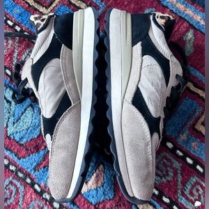 Zara sneakers with animal print detail